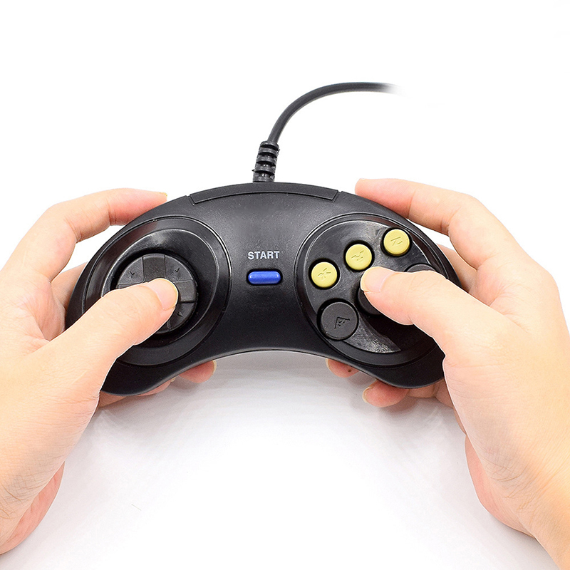 Gaming Accessories Driving - 1 buah klasik kabel 6 tombol