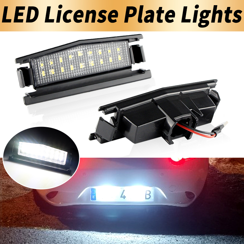 Gaming Accessories Storage - 2 Buah Lampu Pelat Nomor LED