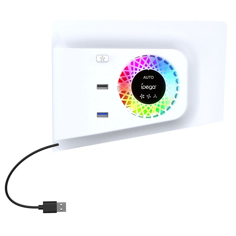 Fan Hub Rgb Controller - IPEGA untuk PS5 SLIM Kipas Pendingin
