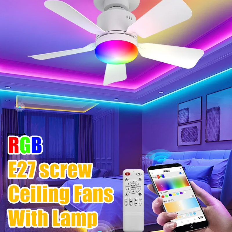 Fan Hub Rgb Controller - Lampu Kipas Langit-langit LED RGB E27