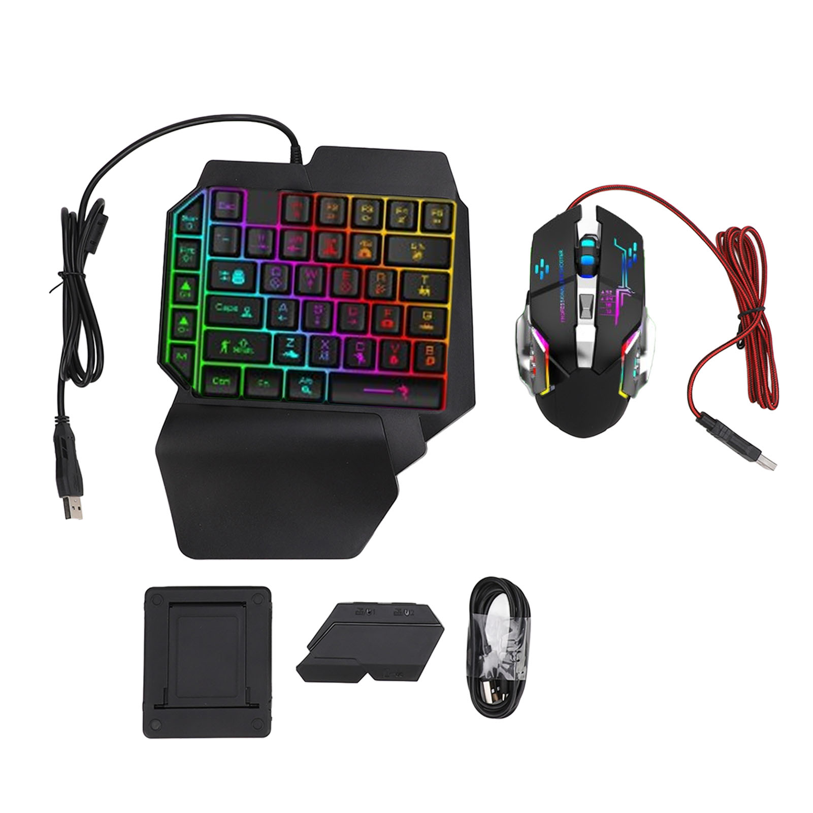 Gaming Accessories Holder - Set Konverter Mouse Keyboard Kombo Mouse