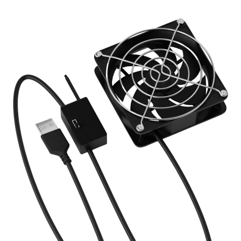 Fan Hub Rgb Controller - 8cm USB Cooling Fan yang Dapat
