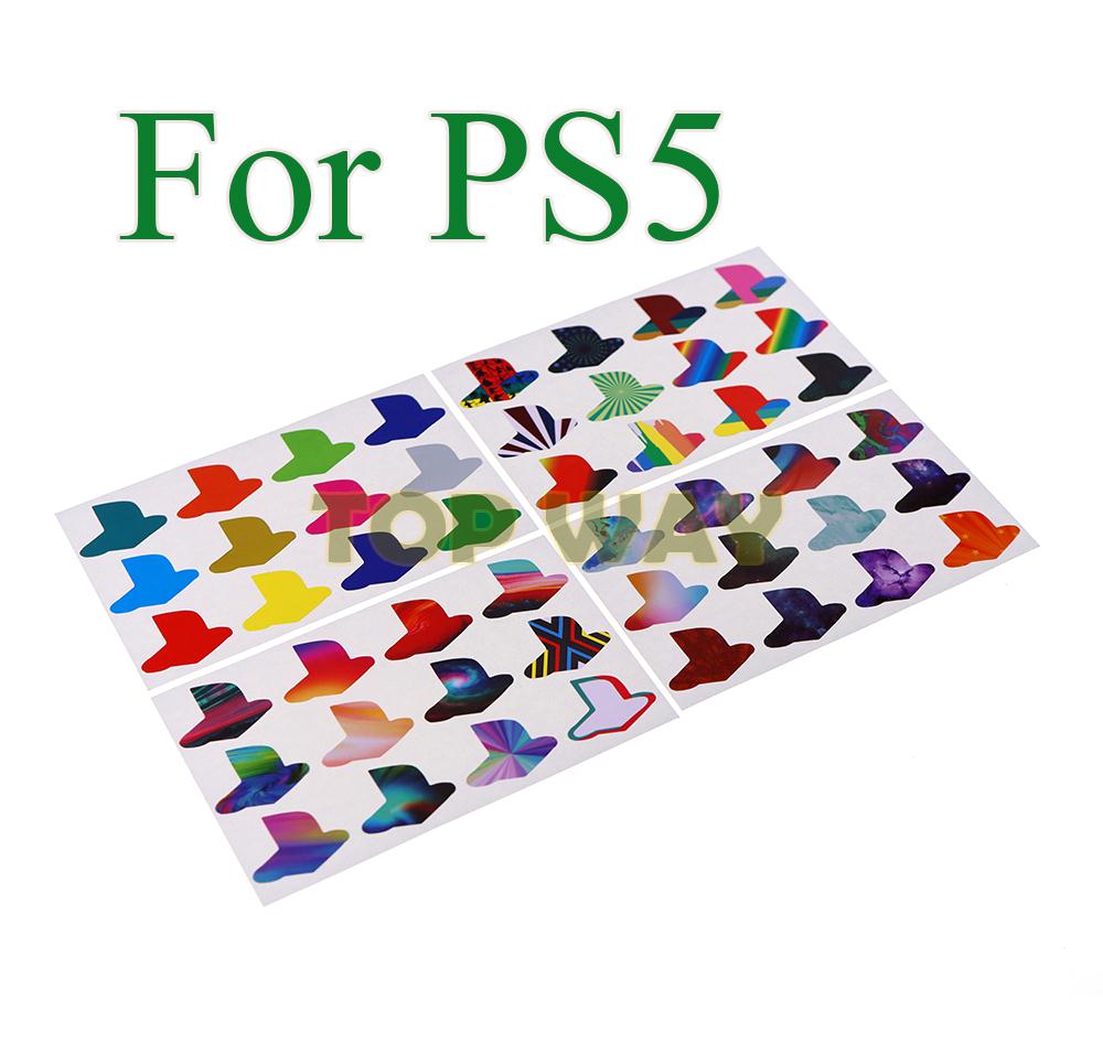 Gaming Accessories For Ps5 - 12 Buah/Lot Film Stiker Kulit Lo