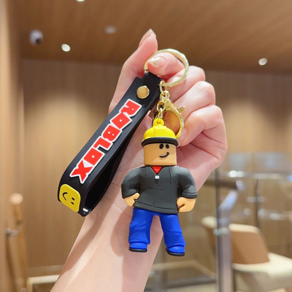 Gaming Accessories Roblox - Set Gantungan Kunci Figur Avatar Blok