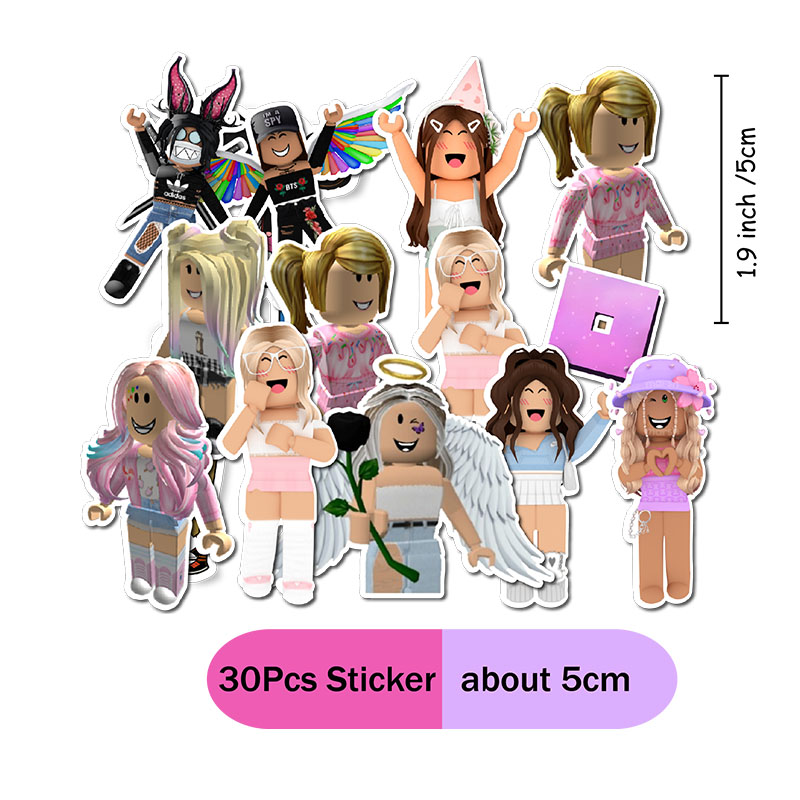 Gaming Accessories Roblox - Stiker ROBLOXED Stiker Grafiti Estetis untuk