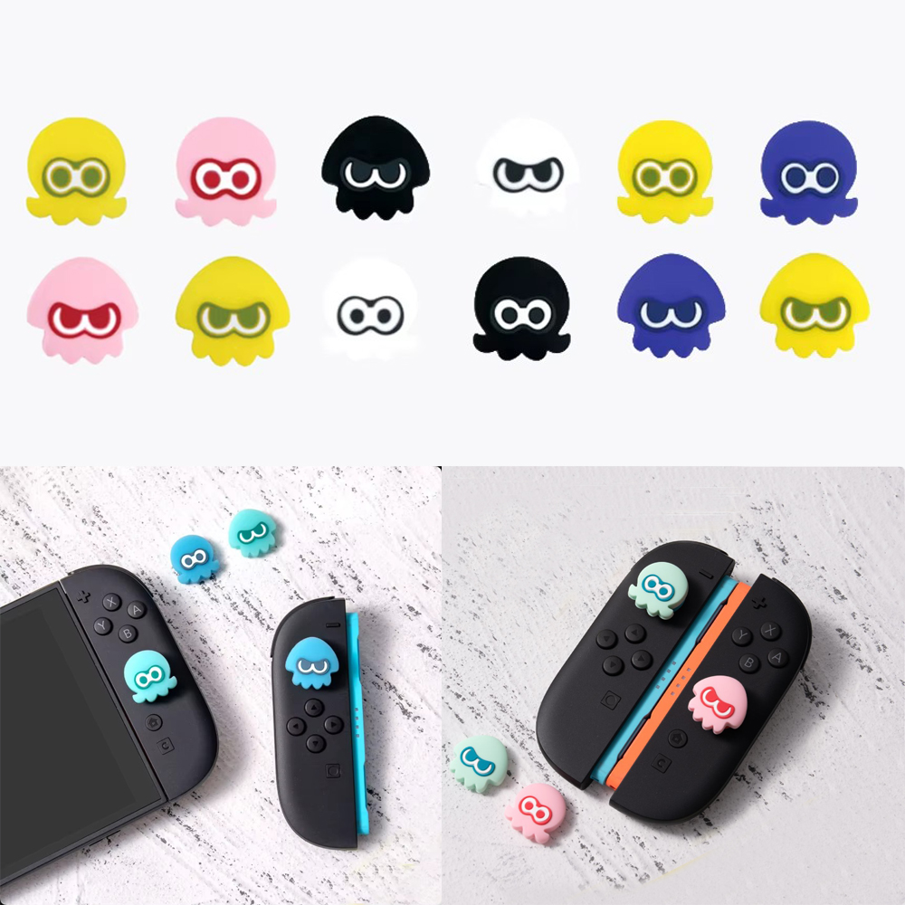 Gaming Accessories For Ps5 - Penutup Joystick Silikon Lembut Untuk Switch