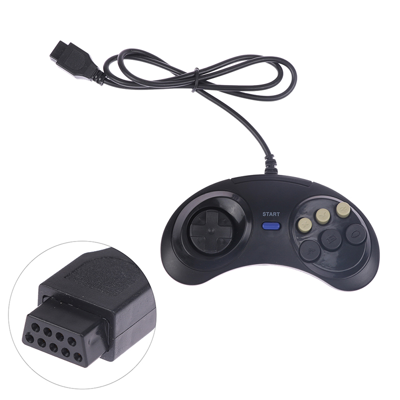 1 buah klasik kabel 6 tombol J - Gaming Accessories Driving ulasan dan harga