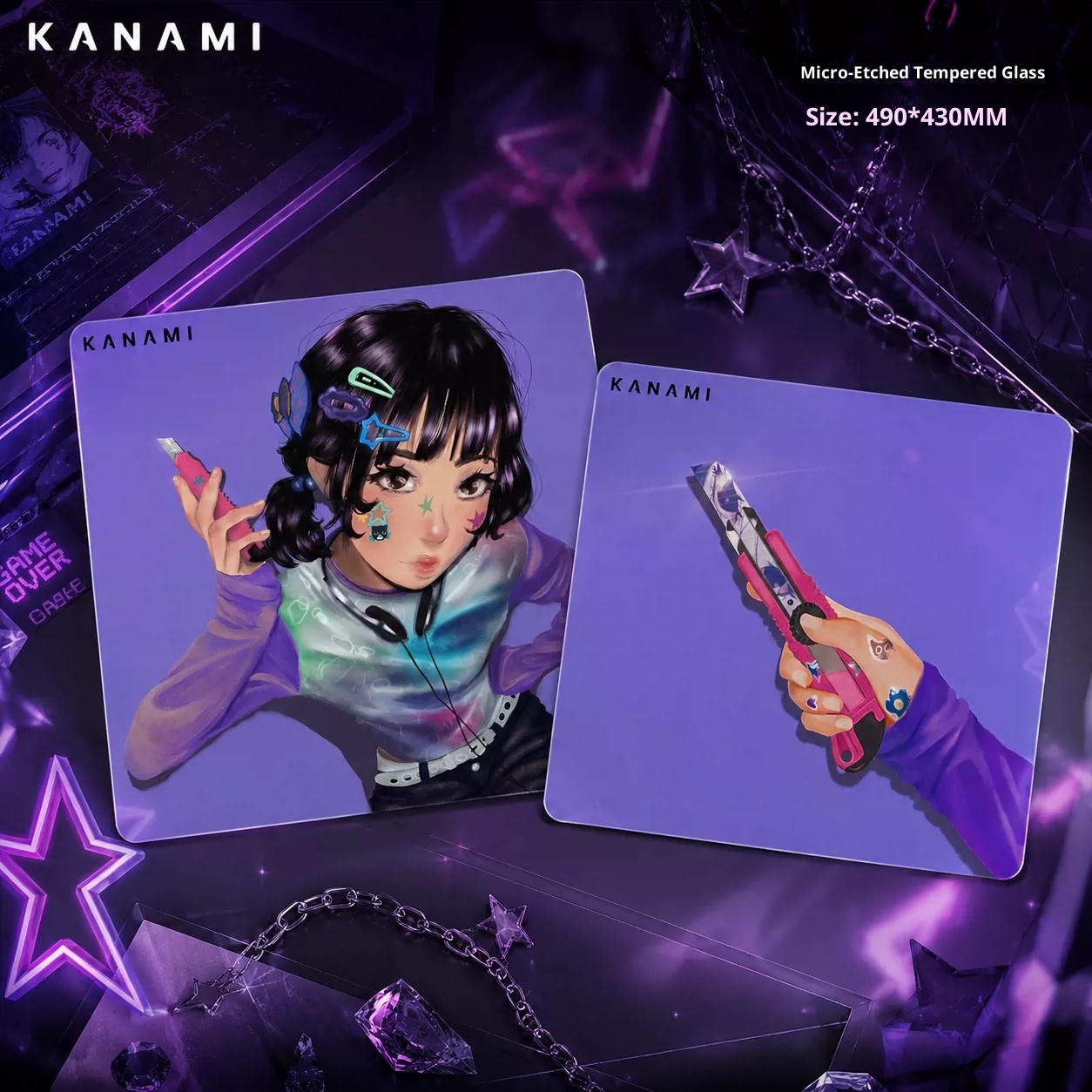 PAN Esports Kanami Nana Glass  - Gaming Accessories For Valorant ulasan dan harga