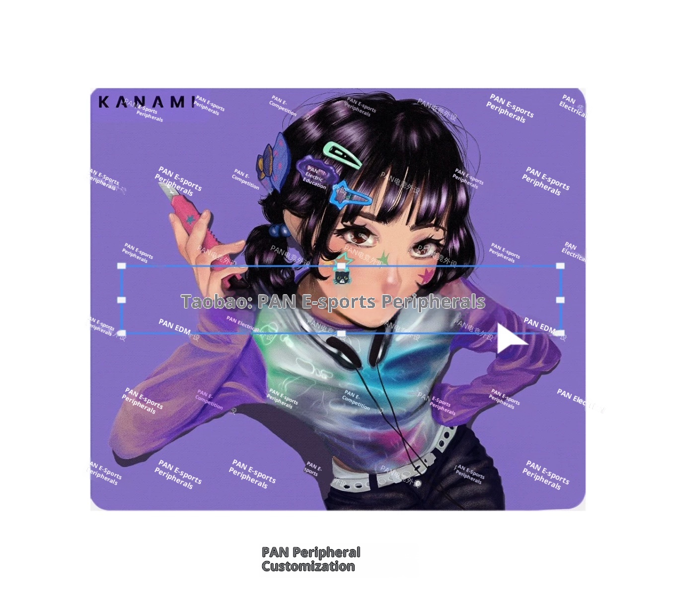 PAN Esports Kanami Nana Glass  - Gaming Accessories For Valorant ulasan dan harga