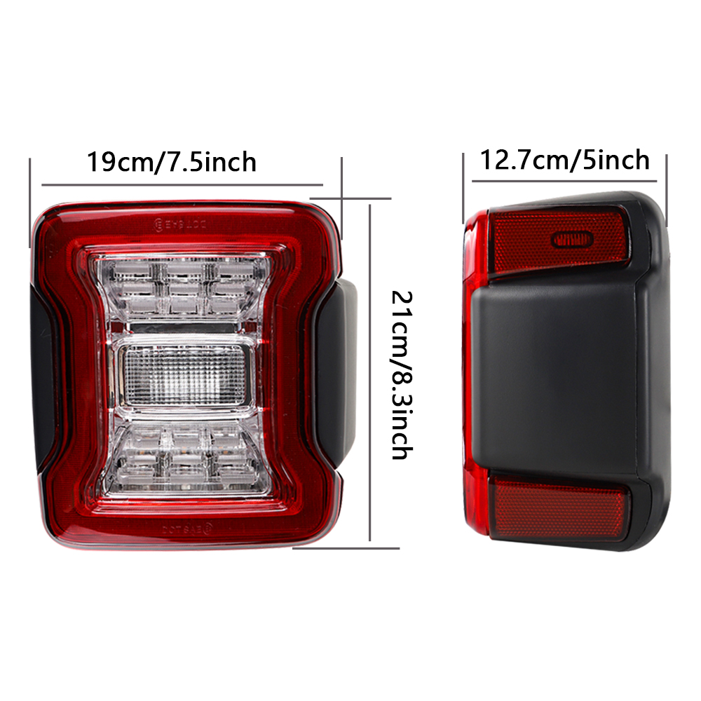 Lampu belakang LED untuk Jeep  - Gaming Accessories Storage ulasan dan harga