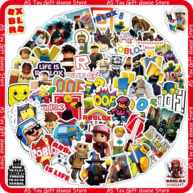 Penjualan Panas 60pcs Stiker K - Gaming Accessories Roblox ulasan dan harga