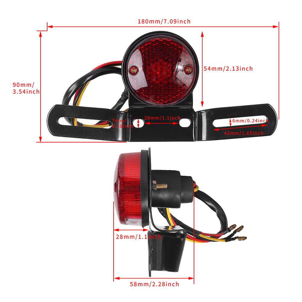 Lampu Belakang Moto Halogen 12 - Gaming Accessories Storage ulasan dan harga