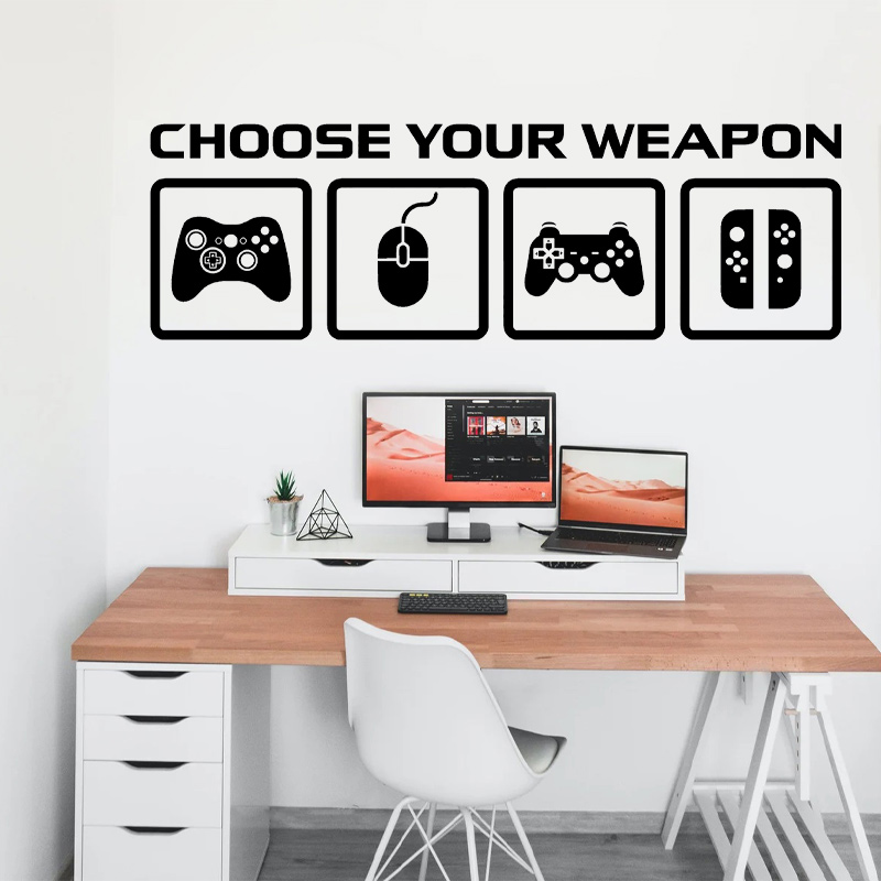 Stiker Dinding Dekorasi Video  - Gaming Accessories Room ulasan dan harga