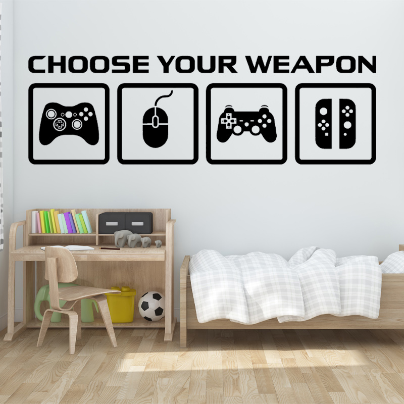 Stiker Dinding Dekorasi Video  - Gaming Accessories Room ulasan dan harga