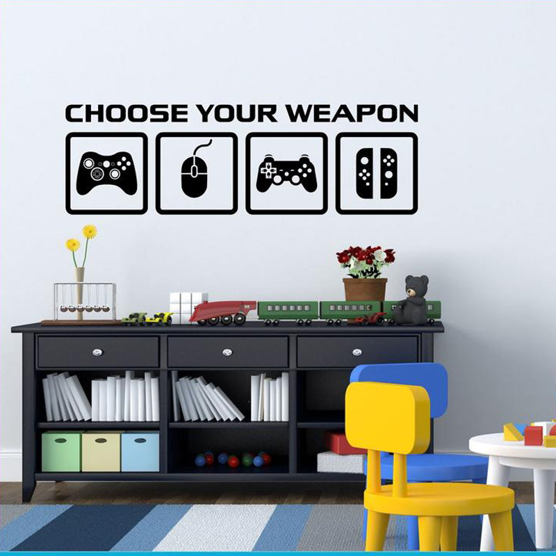 Stiker Dinding Dekorasi Video  - Gaming Accessories Room ulasan dan harga