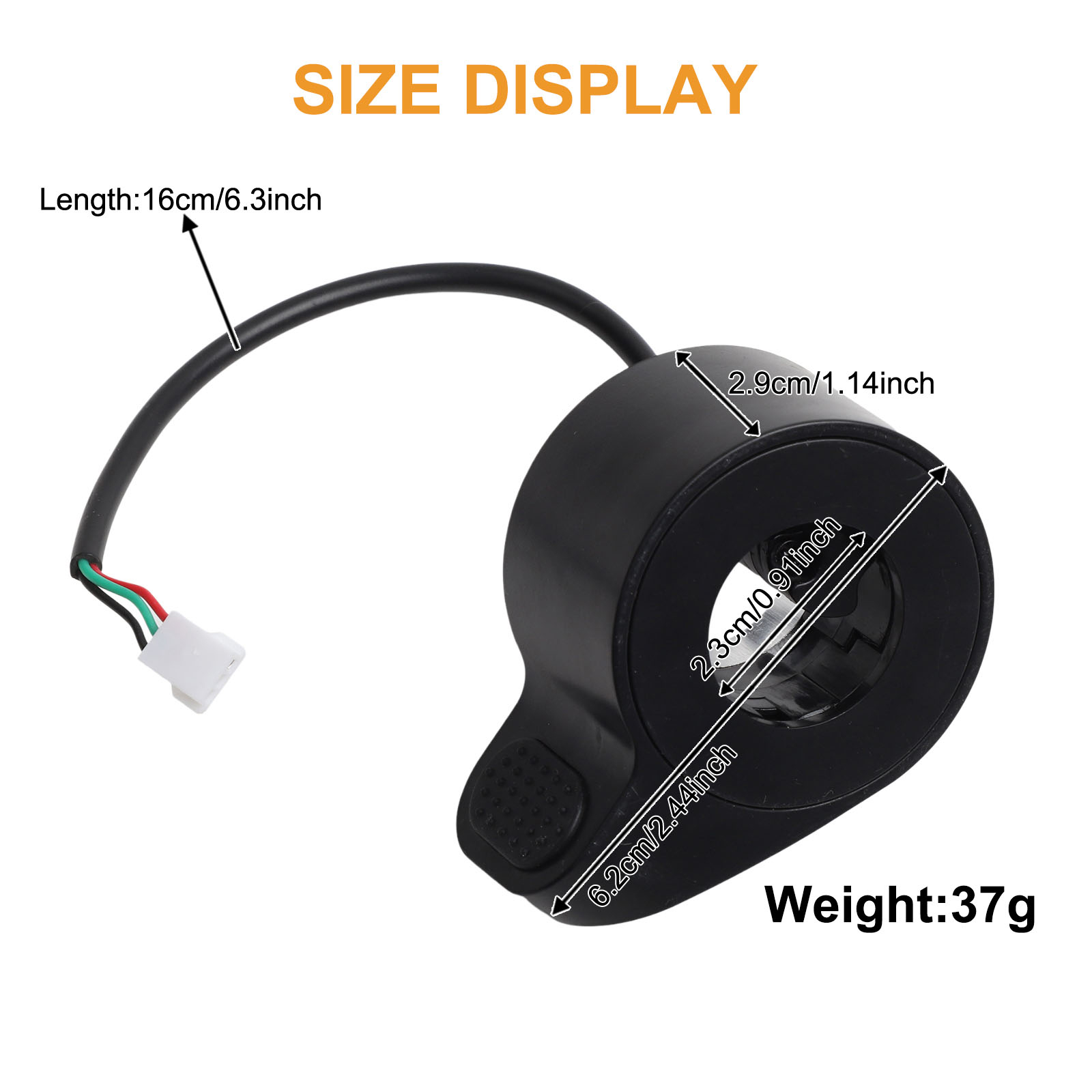 1 Buah Throttle Jempol Skuter  - Gaming Accessories Storage ulasan dan harga