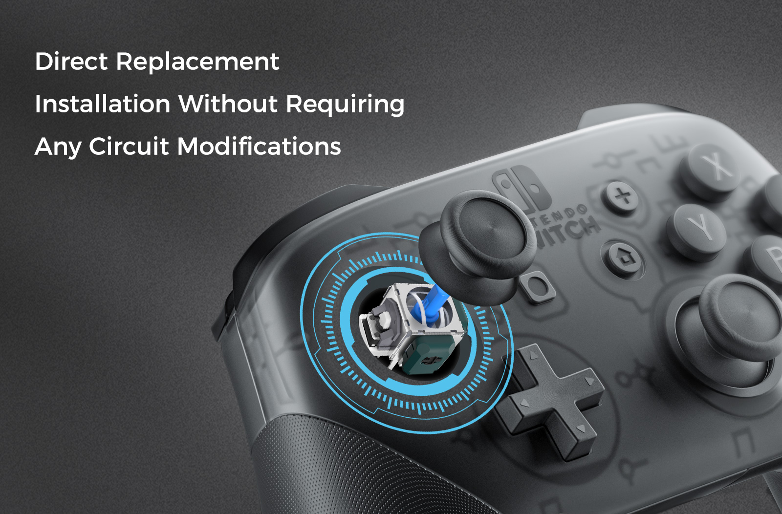 AKNES×HALLPI TMR Joystick Tanp - Gaming Accessories For Ps5 ulasan dan harga