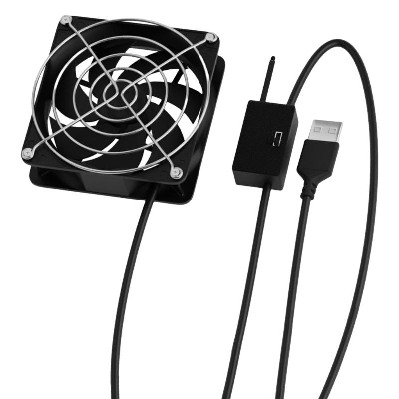 8cm USB Cooling Fan yang Dapat - Fan Hub Rgb Controller ulasan dan harga