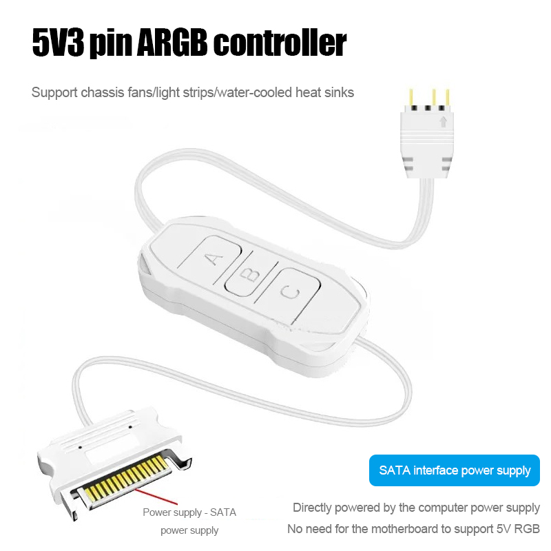 Pengontrol Lampu Kipas Chassis - Fan Hub Rgb Controller ulasan dan harga