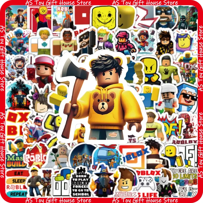 Stiker Game Kartun Vinyl Tahan - Gaming Accessories Roblox ulasan dan harga