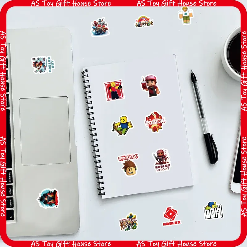 Stiker Game Kartun Vinyl Tahan - Gaming Accessories Roblox ulasan dan harga